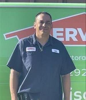 Leo Reyes, team member at SERVPRO of Visalia