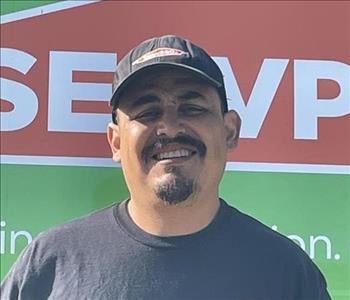 Martin Pena, team member at SERVPRO of Visalia