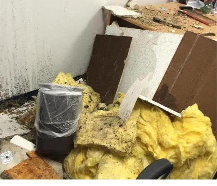 Damage to a local business